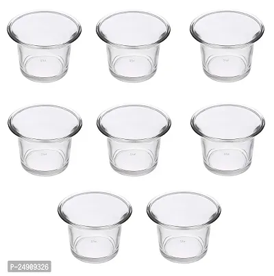 Tealight1037 Glass Tea Light Candle Holder Pack of 8 PCS-thumb0