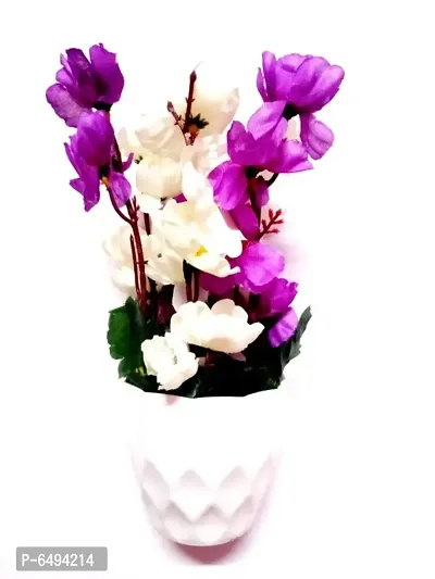 Artificial orchid bonsai set of 1 pcs