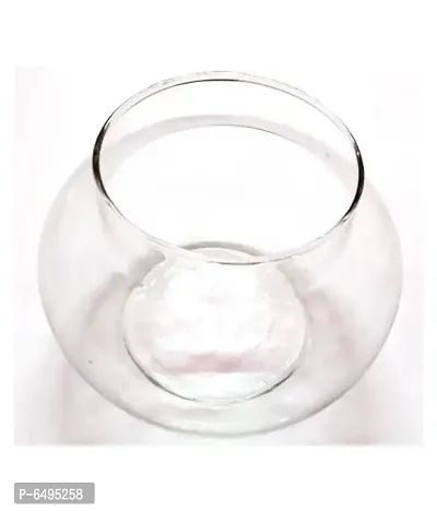 Classy Glass Flower Vase Set Of 1 Pcs