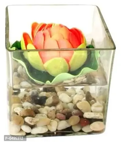 Artificial Floating Flower with Pot Set of 1 PCS