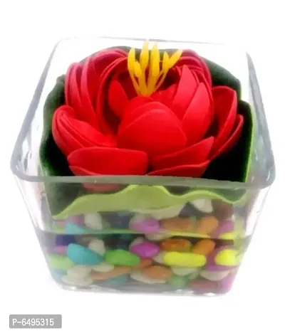 Artificial Floating Flower with Pot Set of 1 PCS