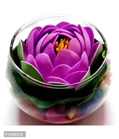 Artificial Floating Flower with Pot Set of 1 PCS