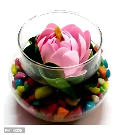 Artificial Floating Flower with Pot Set of 1 PCS