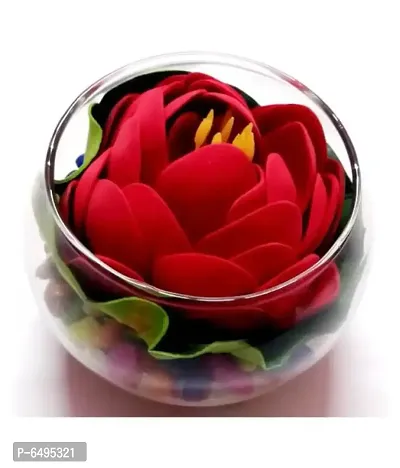 Artificial Floating Flower with Pot Set of 1 PCS