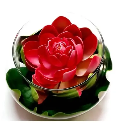 Artificial Floating Flower With Pot Set Of 1 PCS