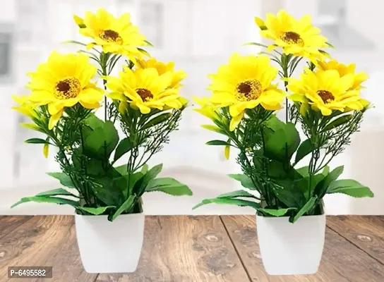 Artificial Sun Flower Set of 2 PCS