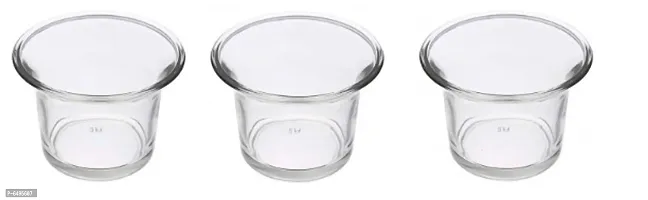 Tea Light Glass Candle Set of 3 PCS