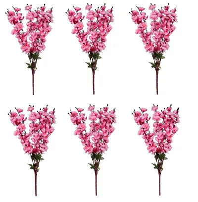 Artificial Orchid Stick Flower Set Of 6 Pcs vol1