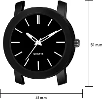 New Stainless Steel Black  Analog Watch for men-thumb2