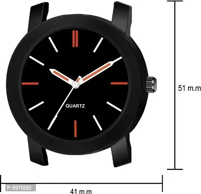 New Stainless Steel Black  Analog Watch for men-thumb3