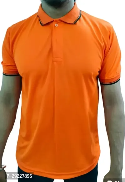 Classic Cotton Blend Solid Tshirt for Men