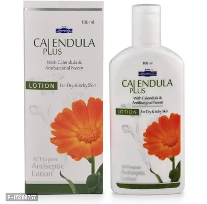 HAPDCO CALENDULA PLUS  LOTION For Dry  Itchy Skin (Pack of 8X100ml)