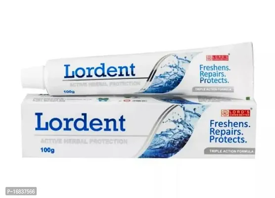 LORD'S Lordent Herbal Toothpaste (pack of 12)-thumb0