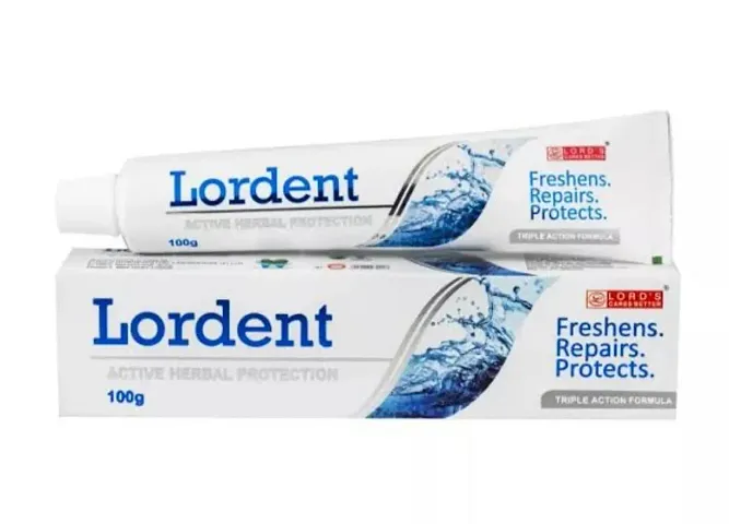 LORD'S Lordent Herbal Toothpaste (pack of 12)