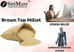 SiriMart Organic Unpolished Millets 500gm Each | Combo Pack of 5, 2.5kg | 100% more fiber than Rice  Wheat-thumb1