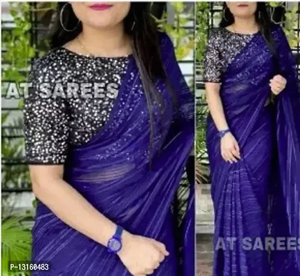 Stylish Art Silk Multicoloured  Saree For Women