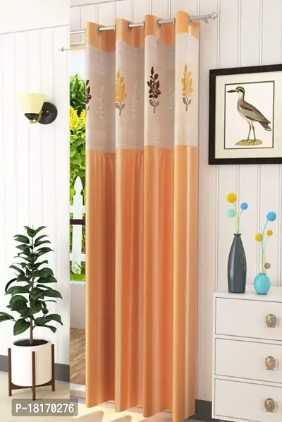 Stylish Cotton Printed Window Curtain-thumb0