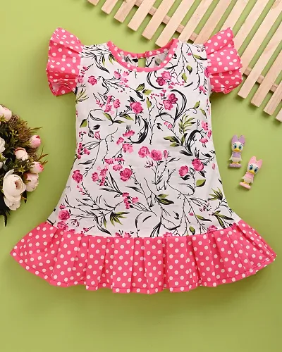 Stylish Blend Dress For Girls