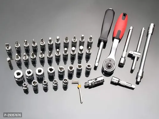 SKC 46 in 1 Pcs Tool Kit Screwdriver set and Precision Socket Set-thumb2