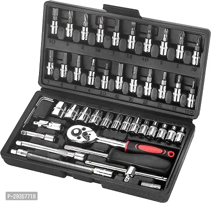 SKC 46 In 1 Pcs Tool Kit Screwdriver Electrical Tool Kit ( Pack Of 01 )