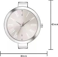 Stylish Silver Metal Analog Watches For Women-thumb2
