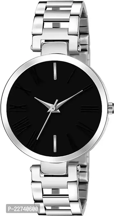 Stylish Silver Metal Analog Watches For Women