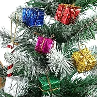 Bluedeal 24Pcs Christmas Tree Small Gift Boxes Hanging Decorations Mini Wrapped Present Boxes Mini Shiny Boxes For Christmas Tree Hanging Decorations Ornaments Home Decor - Random Color-thumb4