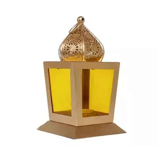 Stylish Iron Hanging Lantern Lamps Tealight Holder