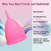 Hygienic Pro Free Period Menstrual Cup for Women-thumb2