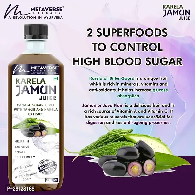 Karela Jamun Juice |Natural Diabetes Juice |Ayurvedic Diabetes Control Juice | Diabetes Control Capsules| Ayurvedic Diabetes Capsules | Natural Diabetes medicine Capsules| for Both Men And Women-thumb3