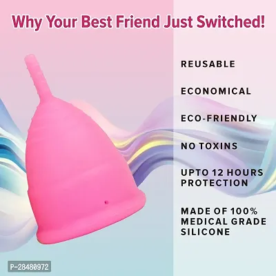 Hygienic Pro Free Period Menstrual Cup for Women-thumb3