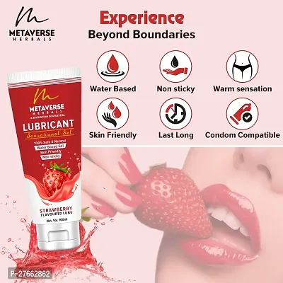 Metaverse: Strawberry Rapture Sensual Lube, 100 ml-thumb4