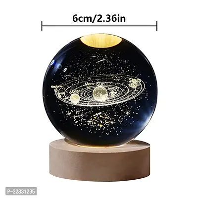 Stylish Crystal Ball Solar System Night Lamp-thumb0