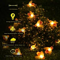 Honey Bee Serial String Light (16 Led, 3 Meters) Battery Powered Light, Waterproof Honeybee Lights for Home Decoration, Diwali, Christmas, Halloween (Warm White)-thumb3