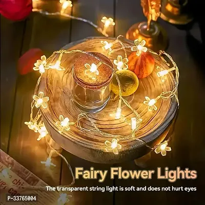 Flower Led String Light For Diwali, Christmas And Weddings (1 Pc, 16 Flower, 3 Meters) Flower 3D Light, Diwali Light, Christmas Light, Romantic Light Decoration-thumb2