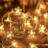 Flower Led String Light For Diwali, Christmas And Weddings (1 Pc, 16 Flower, 3 Meters) Flower 3D Light, Diwali Light, Christmas Light, Romantic Light Decoration-thumb2