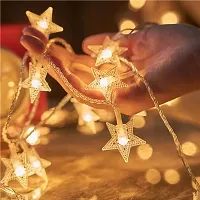 Decorative Star String LED Lights for Diwali Christmas Wedding - 3 Meter (1 pc, 15 Stars) Festive led Lights, Diwali Decorative Lights, led String Light-thumb2