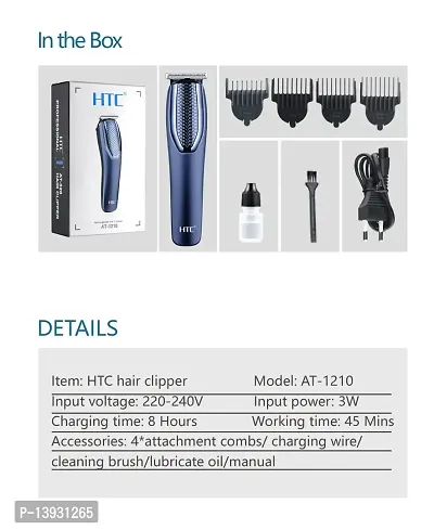 Azania At 1210 Professional Beard Trimmer For Man Runtime 45 Min Trimmer For Men Women 1210 Hair Removal Trimmers-thumb5