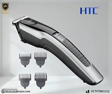 AZANIA AT-538 Electric Hair trimmer for men Clipper Shaver Rechargeable Hair Machine adjustable for men Beard Hair Trimmer, beard trimmers for men, beard trimmer for men with 4 combs (Black)-thumb3
