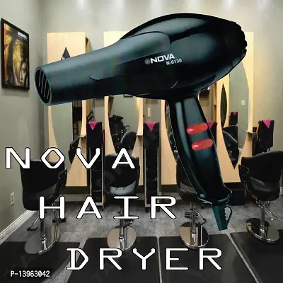 Men And Womenprofessional Stylish Hair Dryer With 2 Speed And 2 Heat Setting 1 Concentrator Nozzle And Hanging Loop 2888 1500 Watts Black Hair Styling Others-thumb0