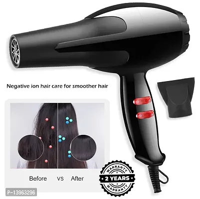 Azania Men And Womenprofessional Stylish Hair Dryer With 2 Speed And 2 Heat Setting 1 Concentrator Nozzle And Hanging Loop 2888 1500 Watts Black Brand Nirvani Hair Styling Others-thumb5