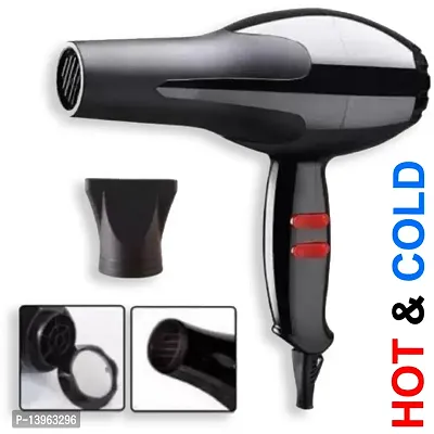 Azania Men And Womenprofessional Stylish Hair Dryer With 2 Speed And 2 Heat Setting 1 Concentrator Nozzle And Hanging Loop 2888 1500 Watts Black Brand Nirvani Hair Styling Others-thumb2