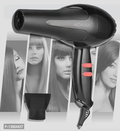 AZANIA  1800W NOVA Hair Dryer For Silki Shine Hair | Natural Air NV-6130 Professional Hair Dryer For Men And Women With 2 Speed And 2 Heat Setting Removable Filter (Multi Color)