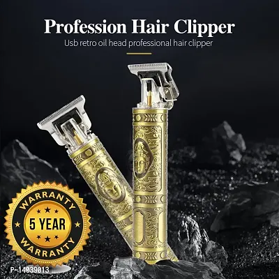 Professional Hair Clipper Adjustable Blade Clipper Shaver For Men Retro Oil Head Close Cut Trimming Machine 1200 Mah Battery Hair Removal Trimmers-thumb0