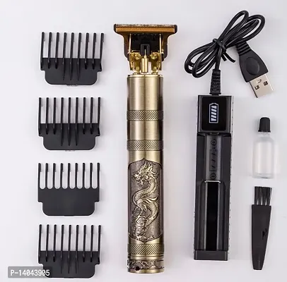 AZANIA Trimmer Men Beard Trimmer For Men, Trimmer, Professional Hair Clipper, Adjustable Blade Clipper, Hair Trimmer and Shaver For Men, Close Cut Precise Hair Machine, Body Trimmer Men(Metal Body)