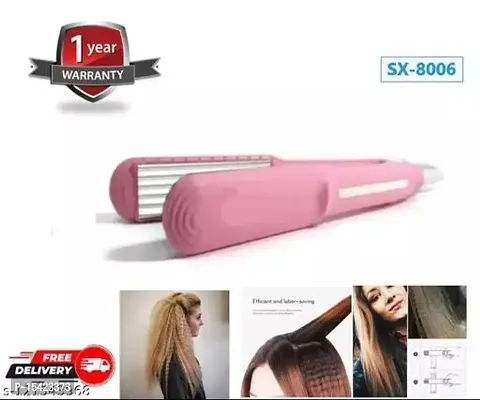 AZANIA crimpper 8006 Mini Crimper Tourmaline-ceramic plates for a smooth finish, different heat , Long-life heat element for better heat retention, hair Styler For Women (Professional Hair Straighten-thumb4