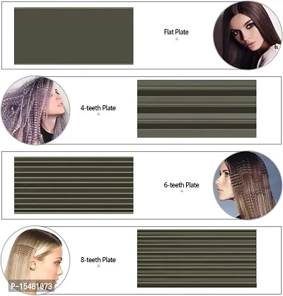 AZANIA Hair Crimper Electric Hair Styler Hair Crimper Classic Hair Crimper SX-8006 Hair Styler Straightener Hair Styler (Multi-Color)-thumb4