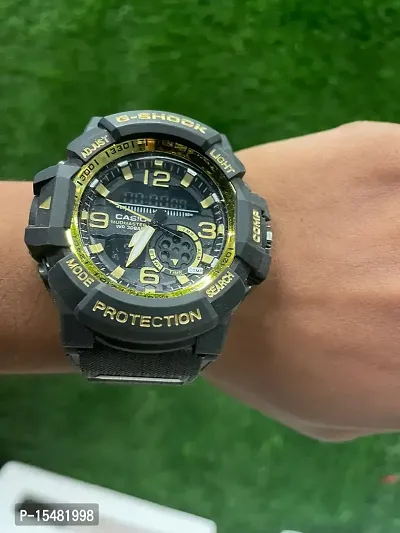 G-Shock Analog-Digital Black Dial Men's Watch-GA-400-1BDR (G566)
