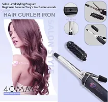 Women Lady Professional Ceramic Anti-Static Curl Curling Make Travel Hair Curler Curling Iron Rod Anti-scald Curling Wand Waver Maker Roller Styling Tool 15W ( 1 Year Warranty )471B-thumb2