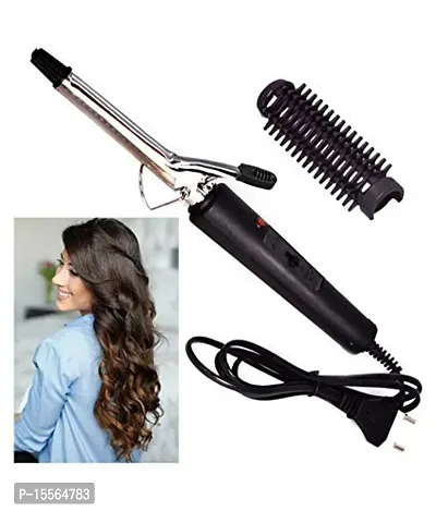 Women Lady Professional Ceramic Anti-Static Curl Curling Make Travel Hair Curler Curling Iron Rod Anti-scald Curling Wand Waver Maker Roller Styling Tool 15W ( 1 Year Warranty )471B-thumb0